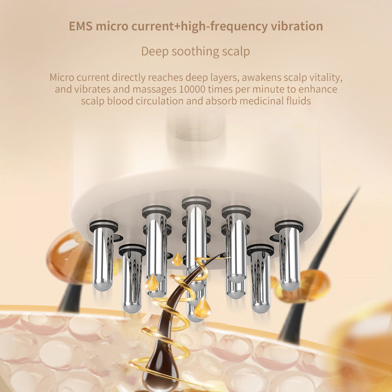 2327 15ml Electic Fluid Guide Comb Red Light Care Scalp Massager Applicator 2327 15ml Electic Fluid Guide Comb Red Light Care Scalp Massager Applicator